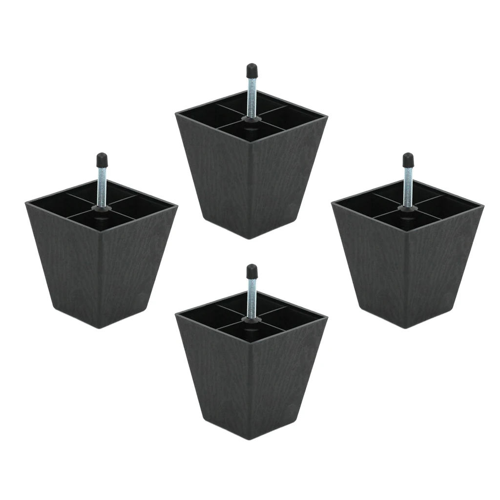 4x Legs for Furniture Sofa Ottoman and Chair Feet Replacement |