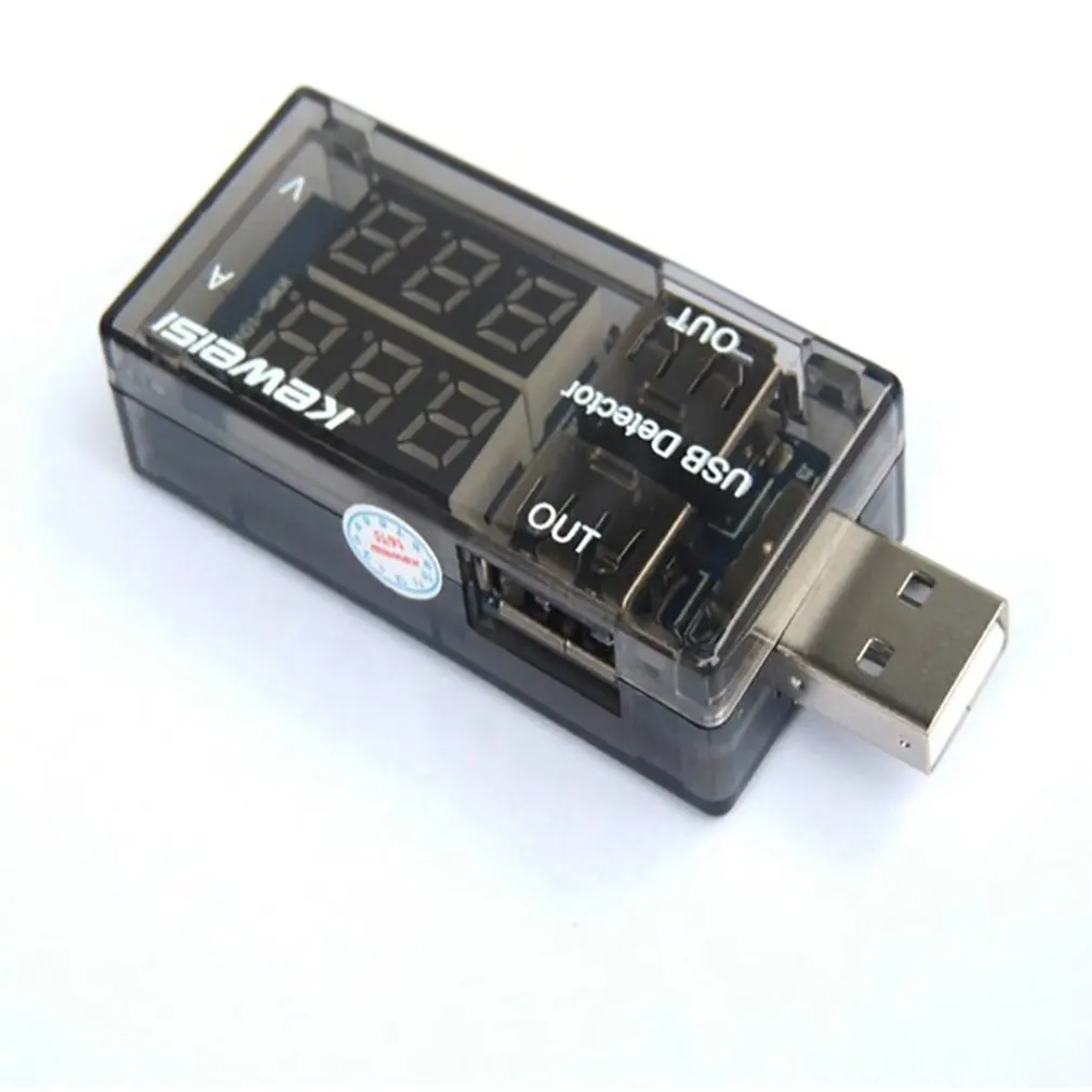 USB ток напряжение зарядный детектор мобильный питания и Вольтметр Амперметр
