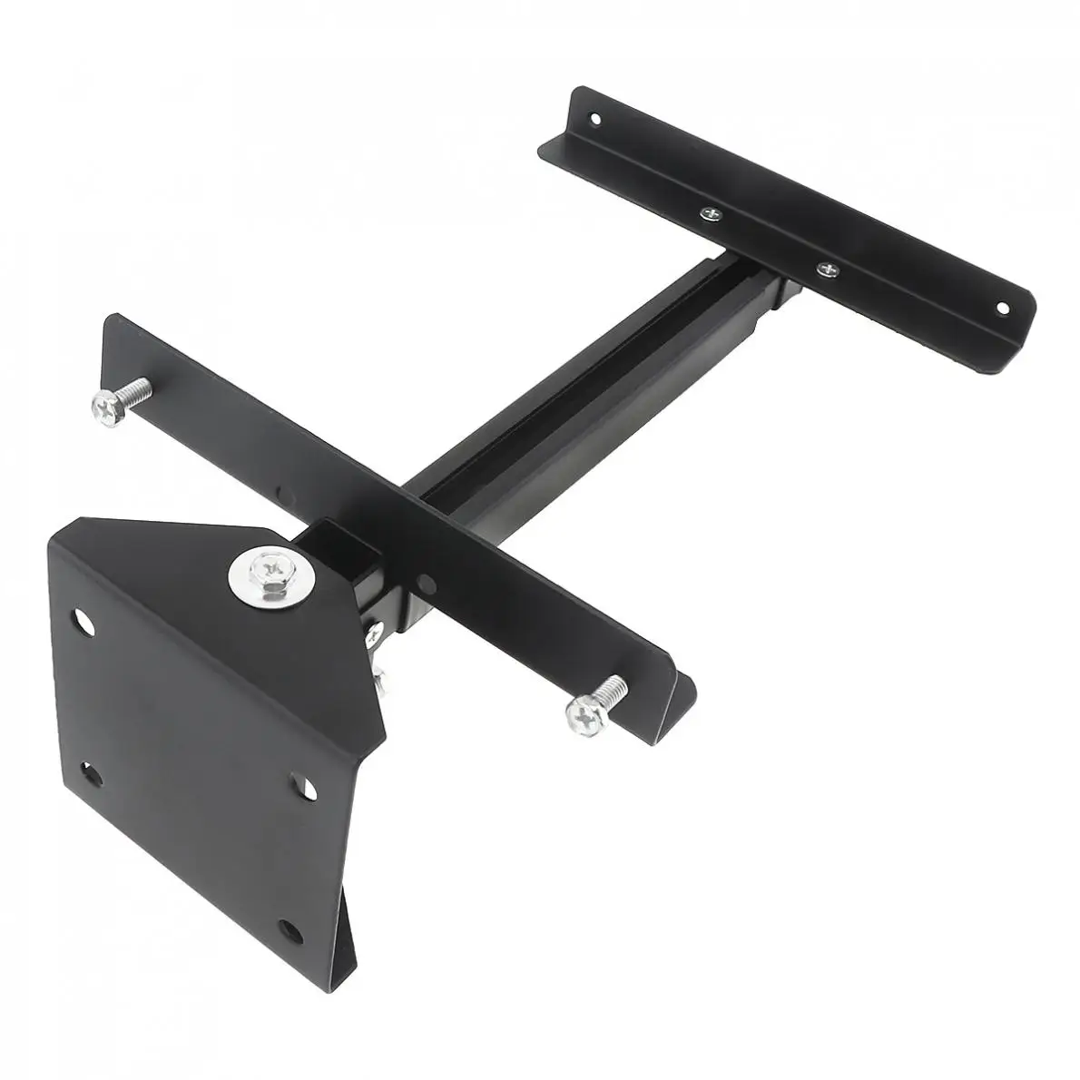 

2pcs Universal 20KG Metal Telescopic Type Speaker Bracket Bookshelfs and Speakers SupportHorizontal 180 Degrees Rotation