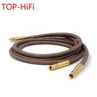 top hifi rca cable accuphase 40th anniversary edition occ pure copper rca interconnect audio cable wire gold plated plug