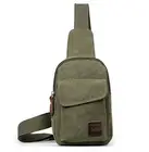 Мужская маленькая нагрудная Сумка-слинг, дорожный походный мессенджер через плечо, дорожные сумки
