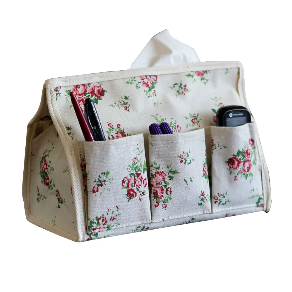 6 Карманный стол ресторан настольный автомобиль бумажные органайзеры льняная