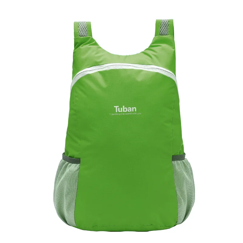 GrassGreen TUBAN легкий нейлоновый складной рюкзак Водонепроницаемый рюкзак складная сумка портативный мужской женский рюкзак для путешествий Mochila Mujer - Цвет: GrassGreen