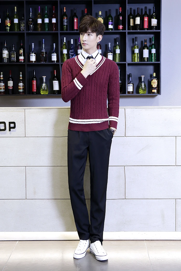 Английский Униформа JK униформа для учащихся средней и старшей школы Осенние