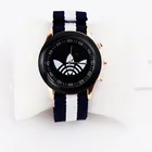 Мужские кварцевые часы Geneva AD, кварцевые часы с нейлоновым ремешком для часов, армейские часы, модные наручные часы в стиле милитари, 2019