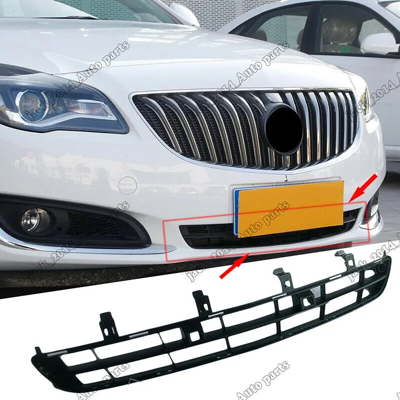 Черная Автомобильная решетка вентиляционная Нижняя крышка для Buick Real GS 2013 2014