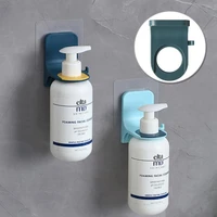 wall mounting hand sanitizer holder shampoo hanging shower gel bottle hook racks for household bathroom organization home garden