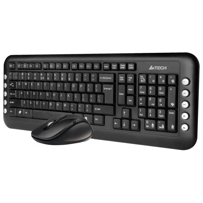 Комплект клавиатура + мышь A4 7200N (GL 100+G7 630N) wireless desktop USB|Комплекты плюс клавиатура| |