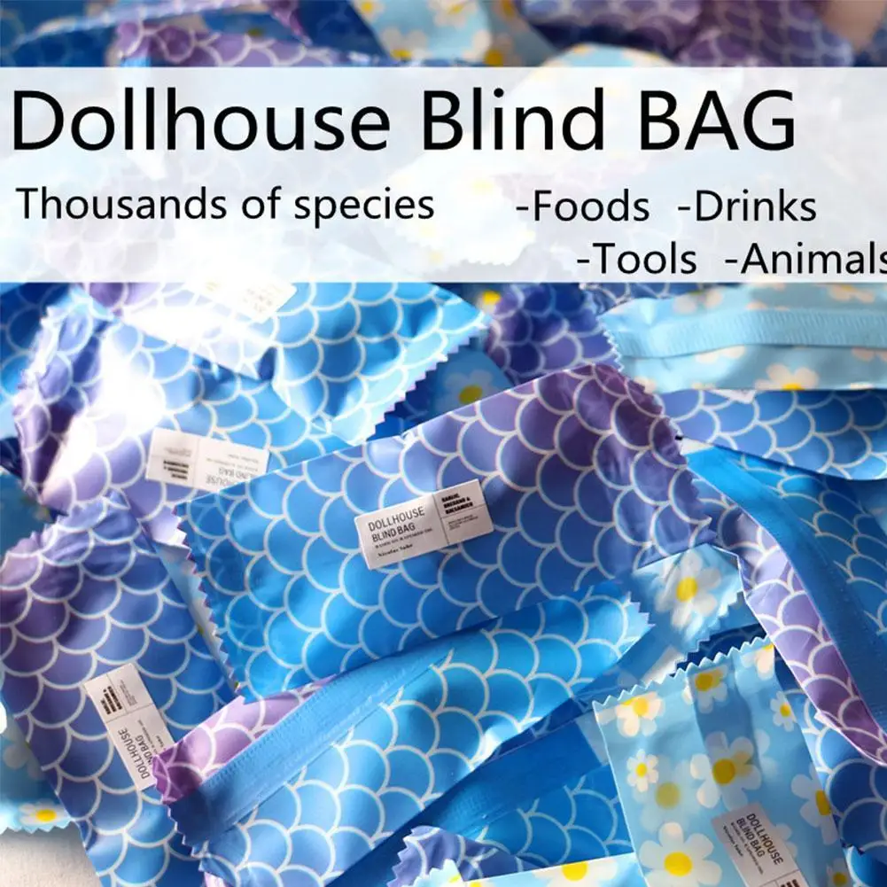 5 шт. кукольный домик с потайным мешком еда напитки кукольные принадлежности