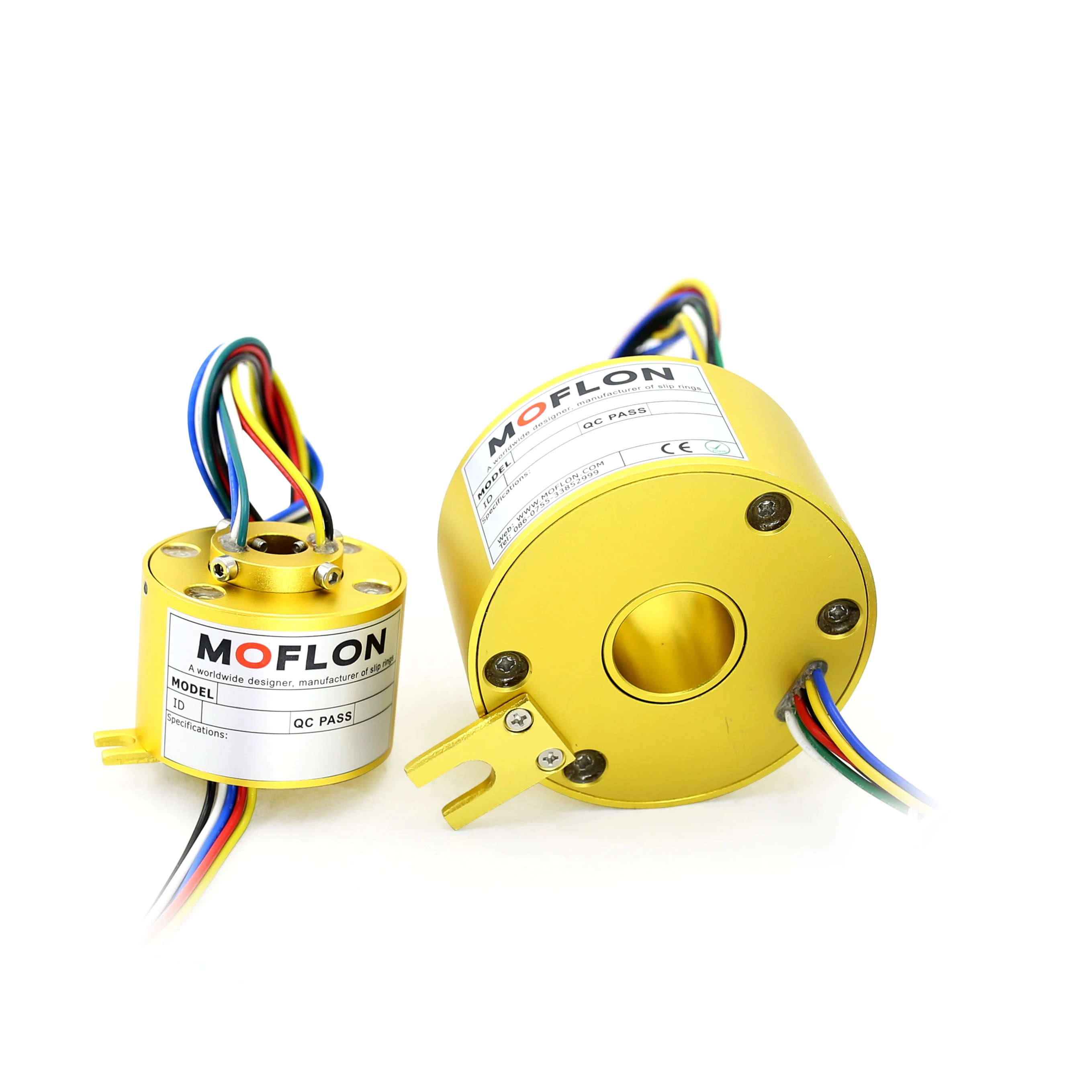 

China manufacturer copper rotary joint electrical connector slip rings