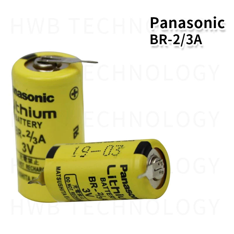Новые оригинальные литий ионные аккумуляторы Panasonic BR 2/3A с контактами 3 в 1200 мАч PLC