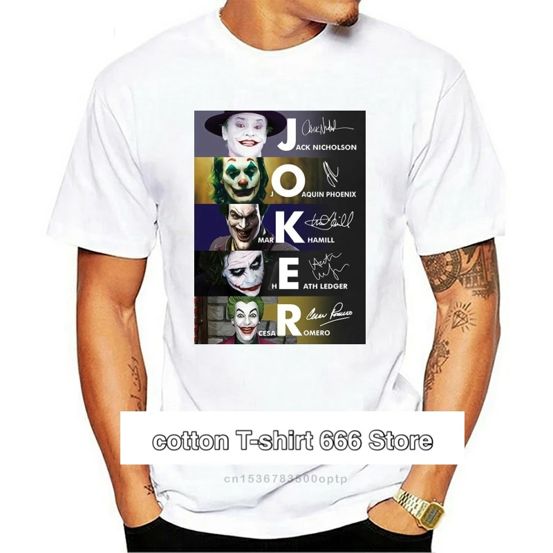 

Футболка с рисунком Джокера Хоакина Феникса, 2019