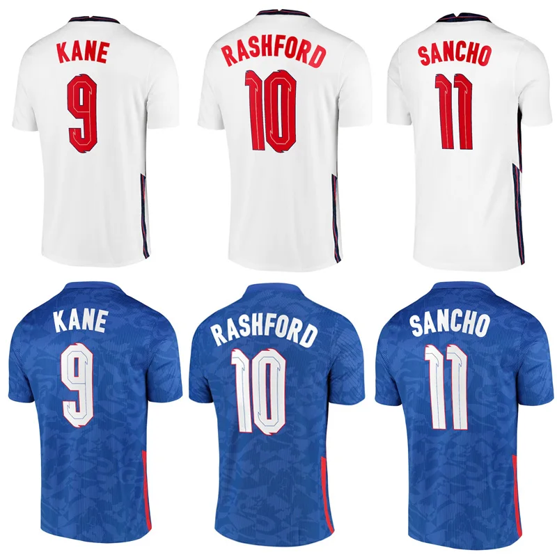 

2020-21 England Kane Sancho Mason Mount Phil Foden Sterling Grealish EURO High quality Customize jerseys T-shirt