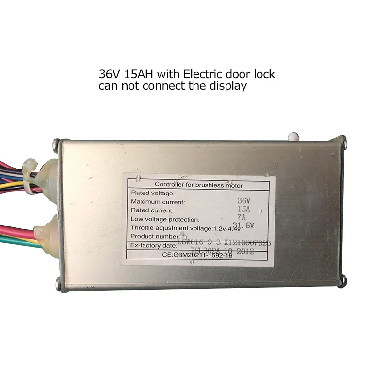 36V 15AH Электрический велосипед контроллер lcd светодиодный DC48V 36 В 14A/20A управления 250 Вт/350 Вт/500 Вт Мотор бесщеточный контроллер электровелосипед велосипед контроллер - Цвет: 36V 15AH