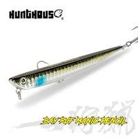 hunthouse sinking pencil lures bay fur manic ultimate 99mm18 5g 155mm31 5g for saltwater seabass bluefish pesca tackle lw507