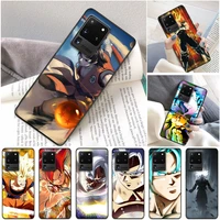anime figure super warrior dragon color painting phone case for samsung galaxy s20 plus fe lite coque cases