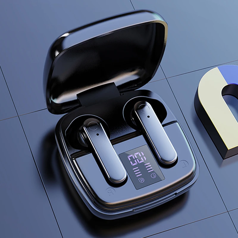 

Bluetooth 5.1 TWS Wireless Earphones Sports Waterproof Earbuds Stereo 9D Bass Headsets Touch Control Earphones With Microphone