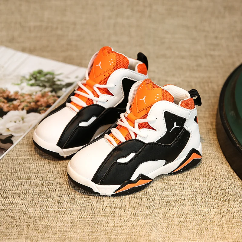 Баскетбольные кроссовки для мальчиков мягкие Нескользящие Спортивная Удобная