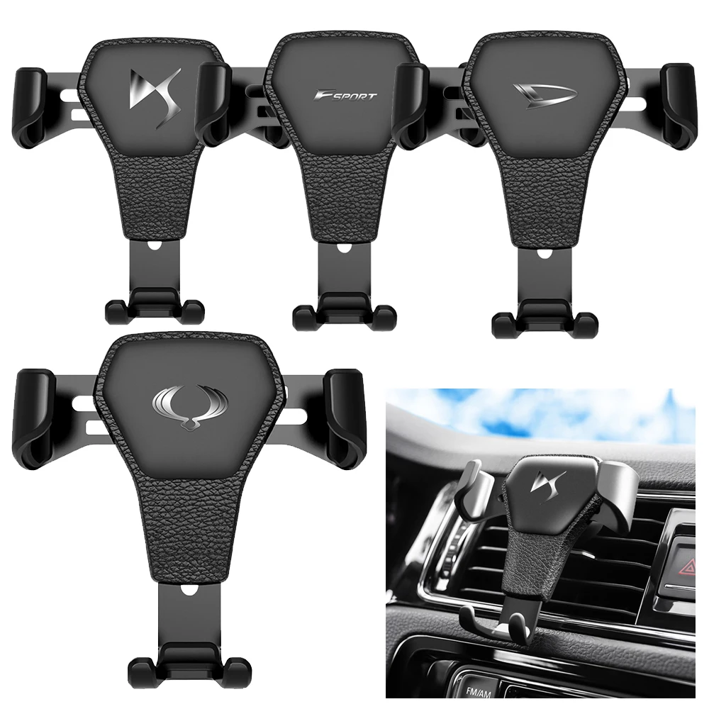 Универсальный портативный автомобильный держатель для телефона с креплением на