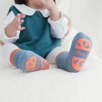 3pcs 0 to 5 yrs cotton children anti slip socks for boys girl low cut floor kid sock with rubber four season newborn socks