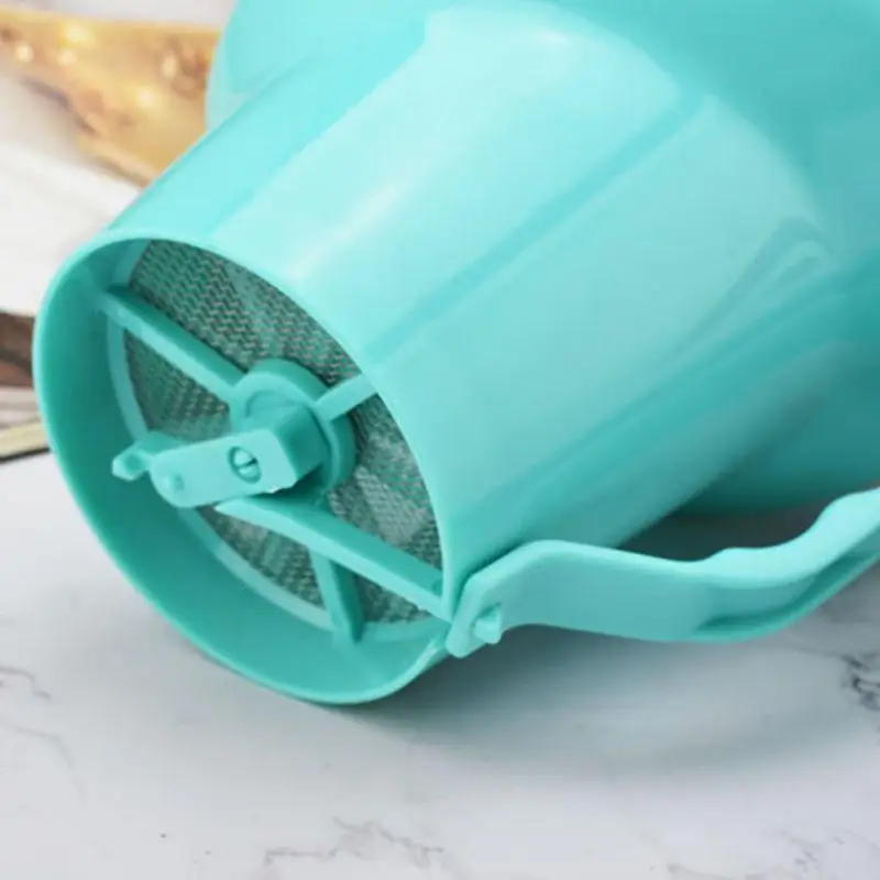 В форме воронки сито для муки мелкая сетка порошок глазурь сахар ручная чашка