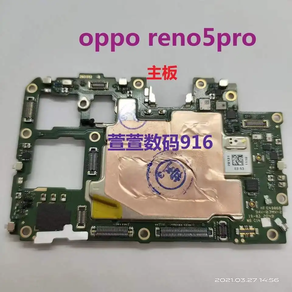 Материнская плата OPPO RENO4 reno4se 3pro ace2 Reno5pro 128 + 8 Гб 256 10 смартфон все сети Оригинал