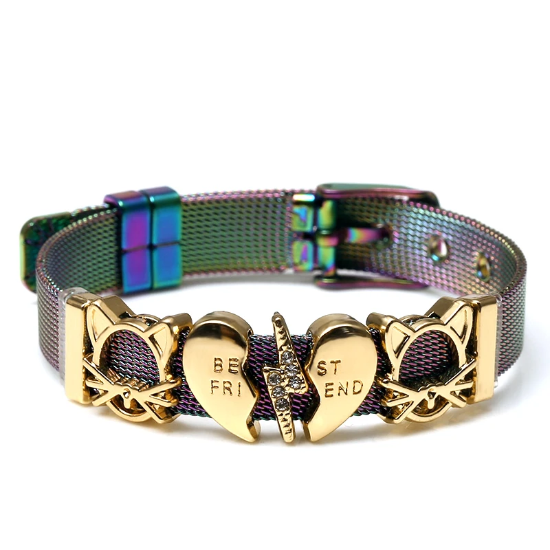 SEIALOY новые часы с сеткой из нержавеющей стали женский браслет золотого цвета