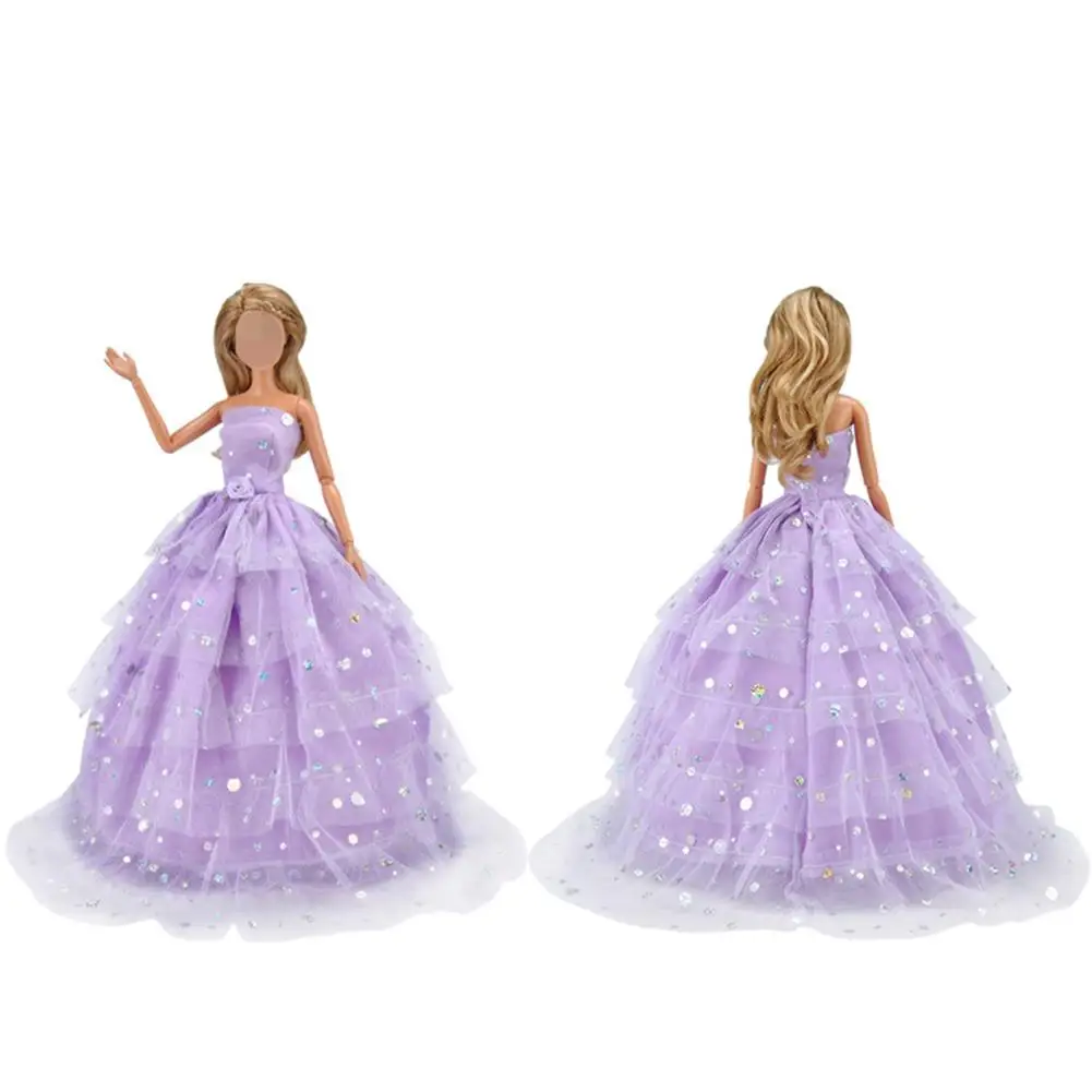 

Doll Dress Fashionable Mesh Skirt Doll Wear Clothes Suitable For 30cm Height Dolls