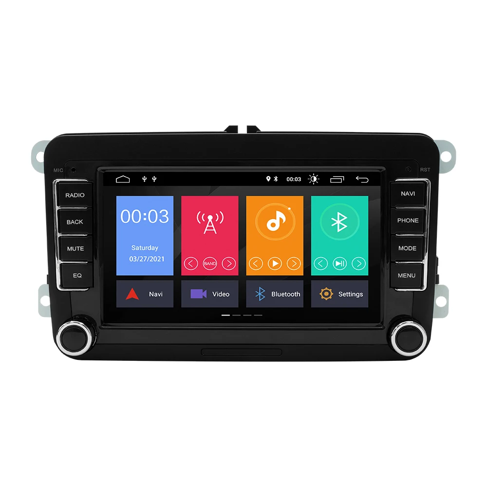 Автомагнитола Carplay Android 11 для VW/Volkswagen/Golf/Passat/b7/b6/Skoda/Seat/Octavia/Polo/Tiguan GPS мультимедийный