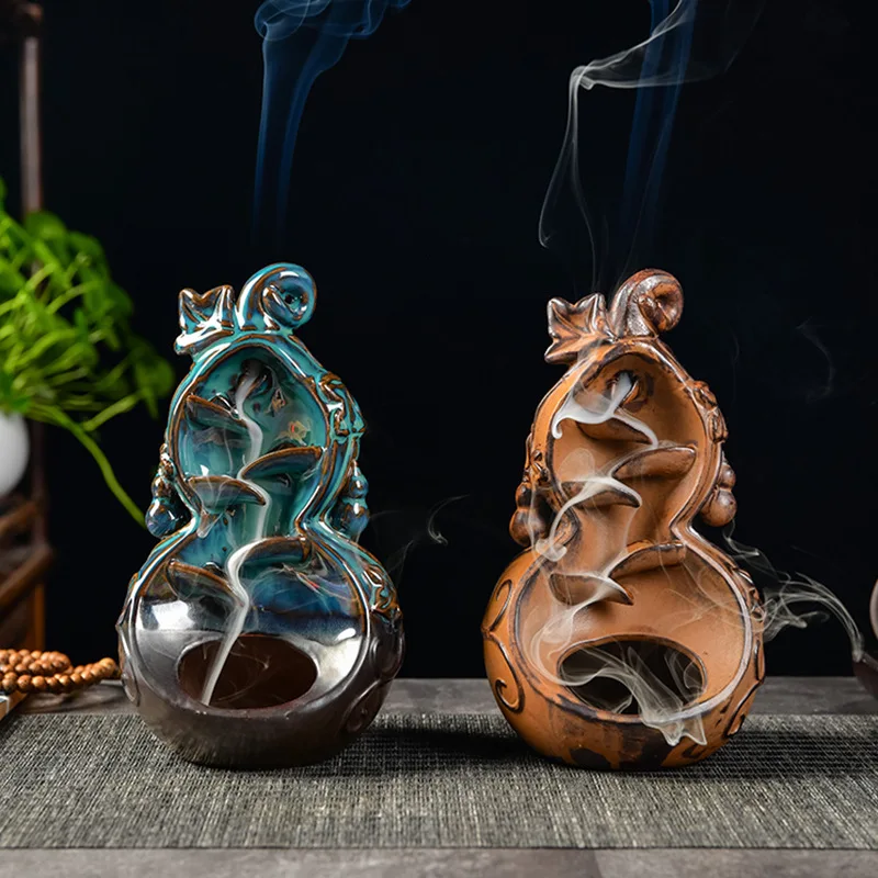 

Ceramics Incense Burner Stick Holder Buddhism Lotus Line Incense Plate Sandalwood Coil Base Temples Yoga Studios Home Decoration