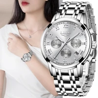 lige 2022 new fashion women watches ladies top brand luxury creative steel women bracelet watches female quartz waterproof watch