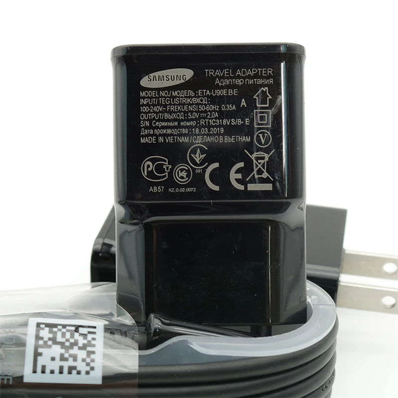 Зарядное устройство для Samsung 5 В 2 А адаптер с вилкой европейского стандарта