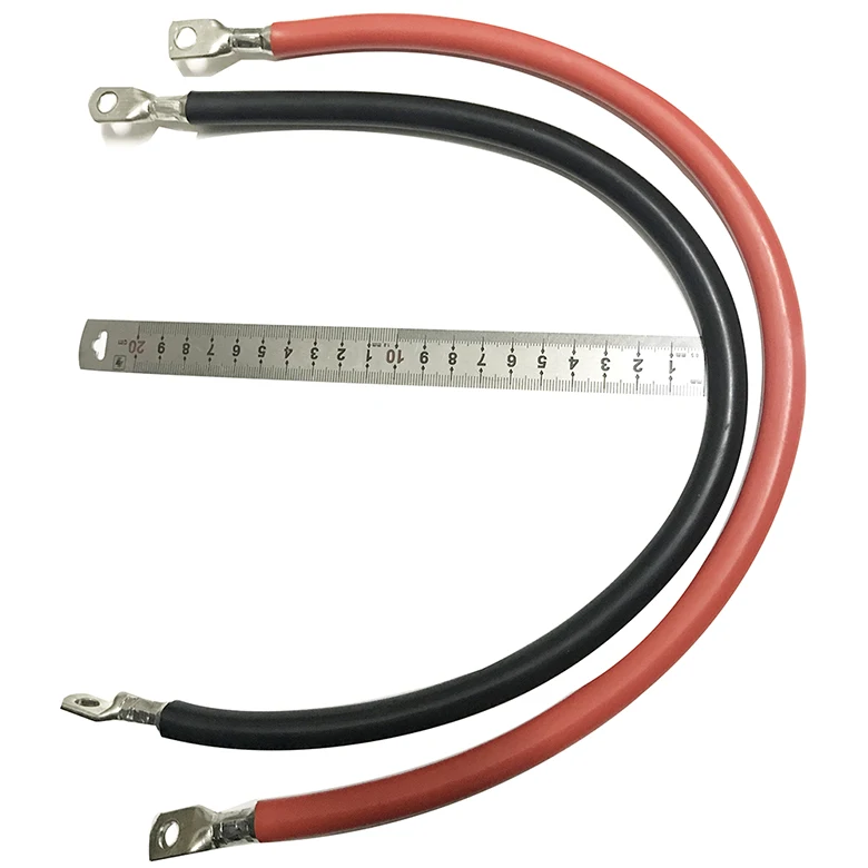 Литиевая аккумуляторная батарея провод 4AWG 6 7 8 AWG силиконовая оболочка провода 12 16 25 квадратный аккумулятор шнур питания с клеммой силиконовая линия