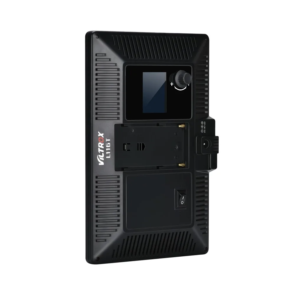 Viltrox L116T тонкий ЖК-дисплей двухцветный Диммируемый DSLR видео светодиодный светильник+ 2 батареи+ зарядное устройство для Canon Nikon камера DV видеокамера