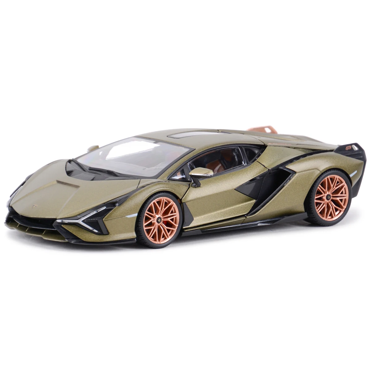 Bburago 1:18 Lamborghini-Sian FKP 37 спортивный автомобиль статический литой Коллекционная