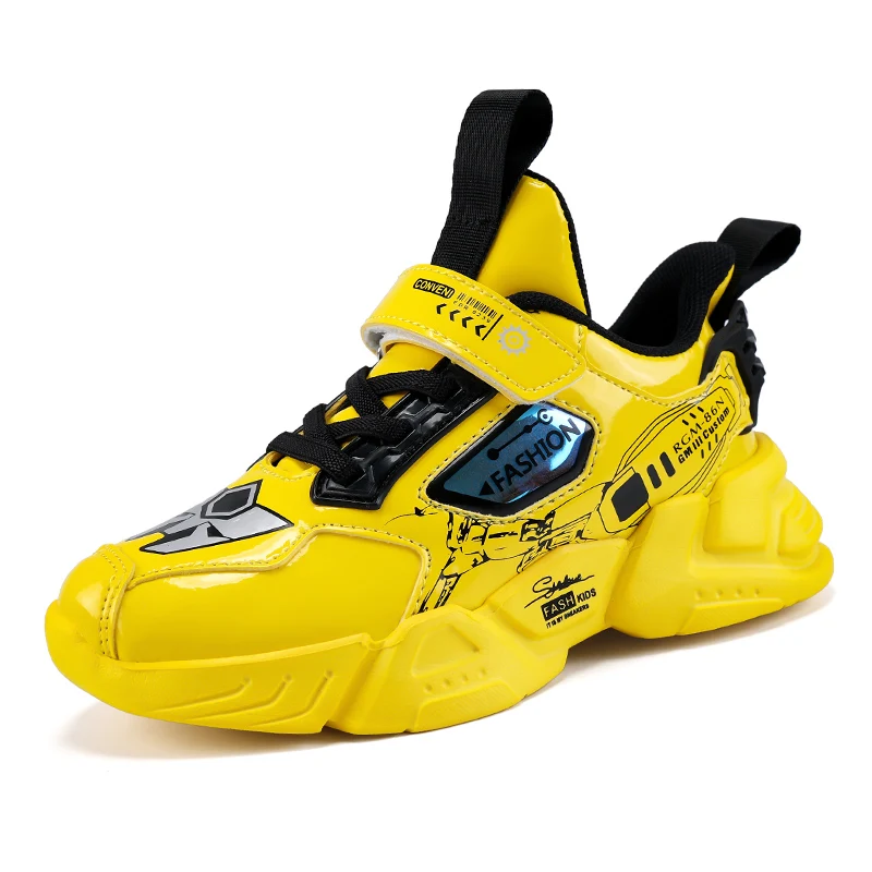 Кроссовки детские из сетчатого материала на возраст 10 лет |