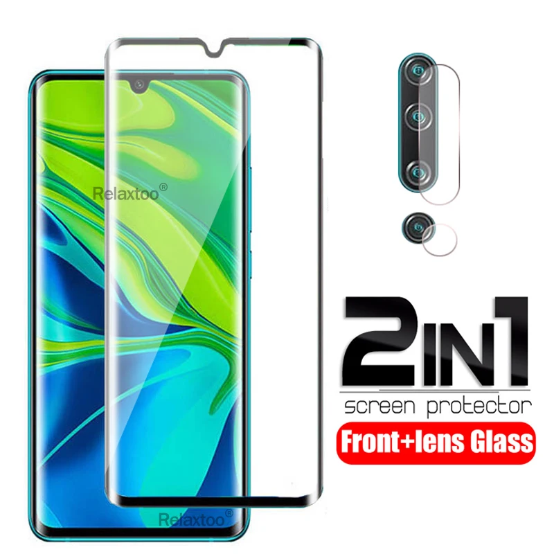 Стекло для задней камеры 2 в 1 xiaomi note 10 pro закаленное стекло xiomi mi note10 cc9 10Pro защитная