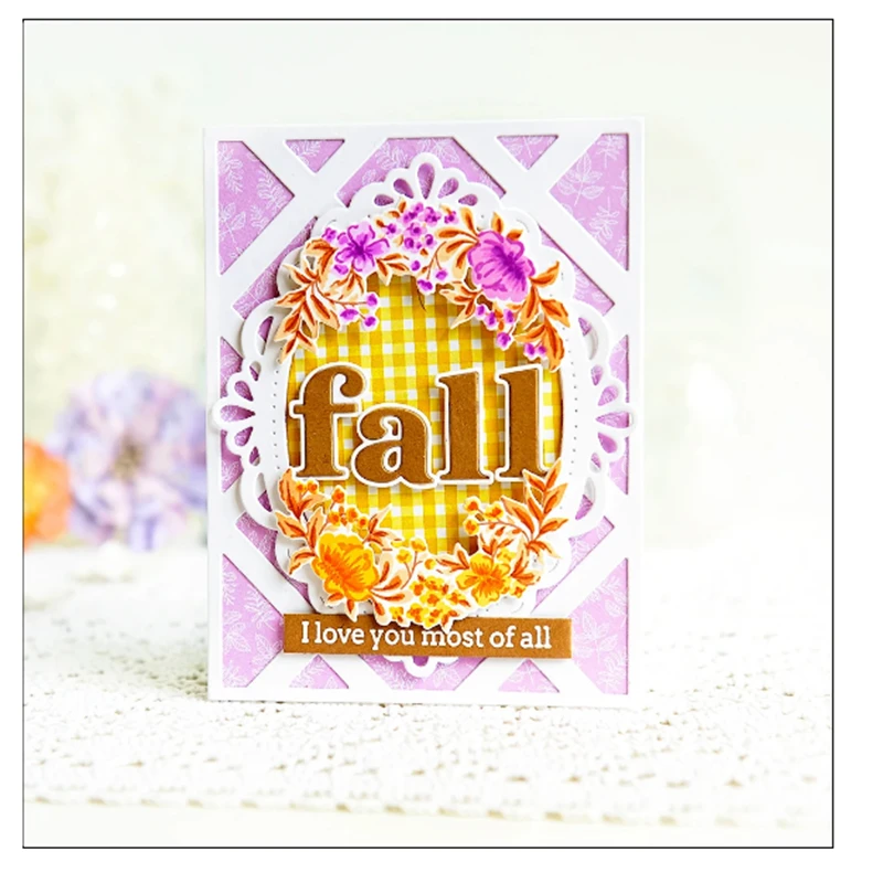 SIMPLY DIAMONDS-Плашки для резки металла создания фестиваля поздравительных открыток