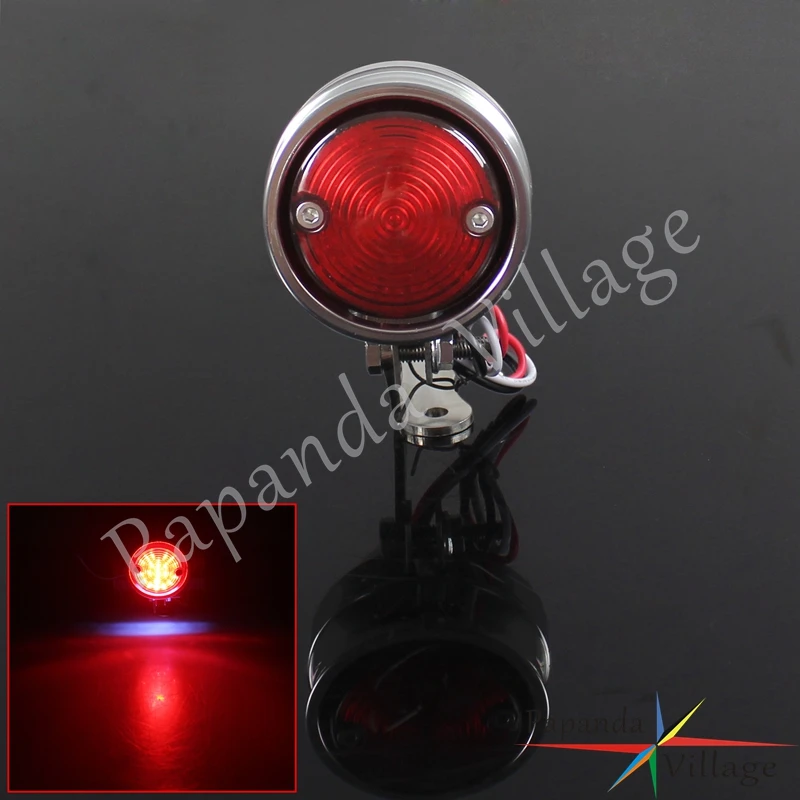 Аксессуары для мотоциклов 12 В светодиодный задний фонарь стоп сигнал Harley Chopper Bobber