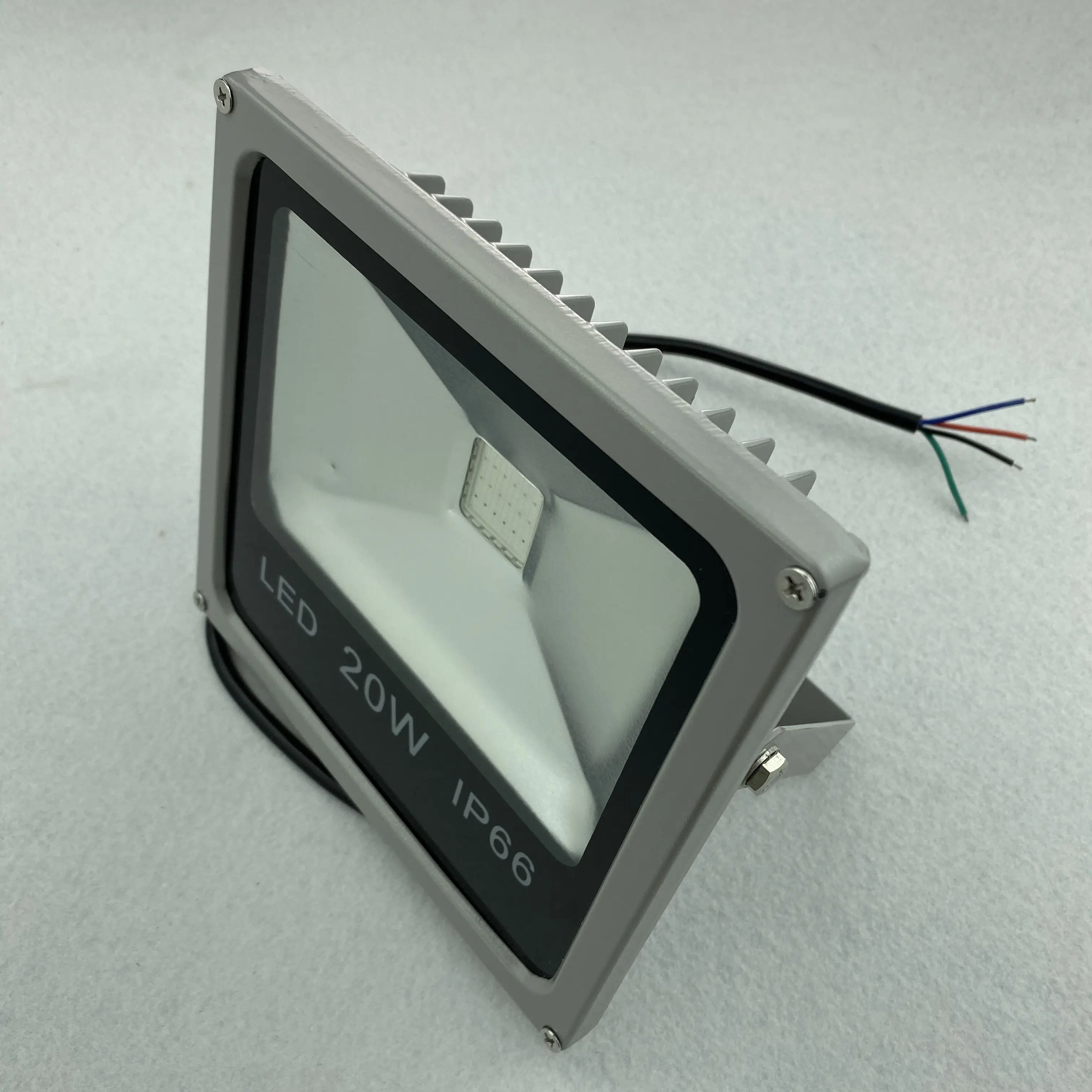 20 Вт RGB Светодиодный прожектор светильник; DC24V вход; с 4 провода драйвер pwm внутри