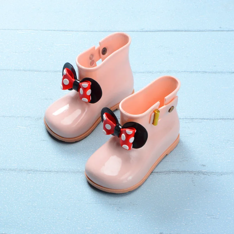 Детская обувь новинка модная классическая детская из ПВХ и резины мультяшная