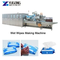 disposable wipes machine wet wipes making machine folding and cutting machine full auto simple operation wet wipes machine line