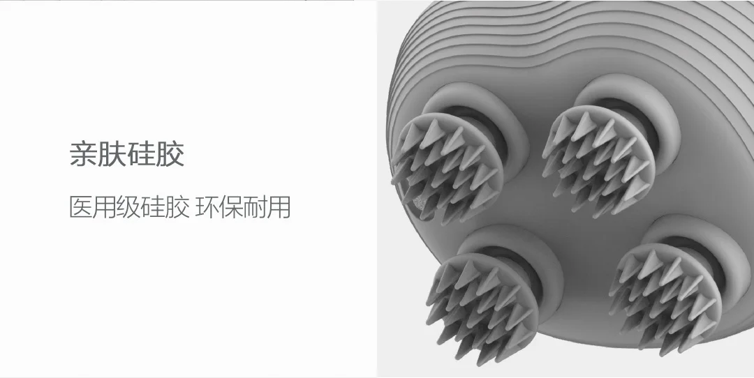 Xiaomi Youpin Momoda Универсальный массажер для головы для лица двойного использования 360 градусов стерео массаж IPX8 водонепроницаемый беспроводной портативный