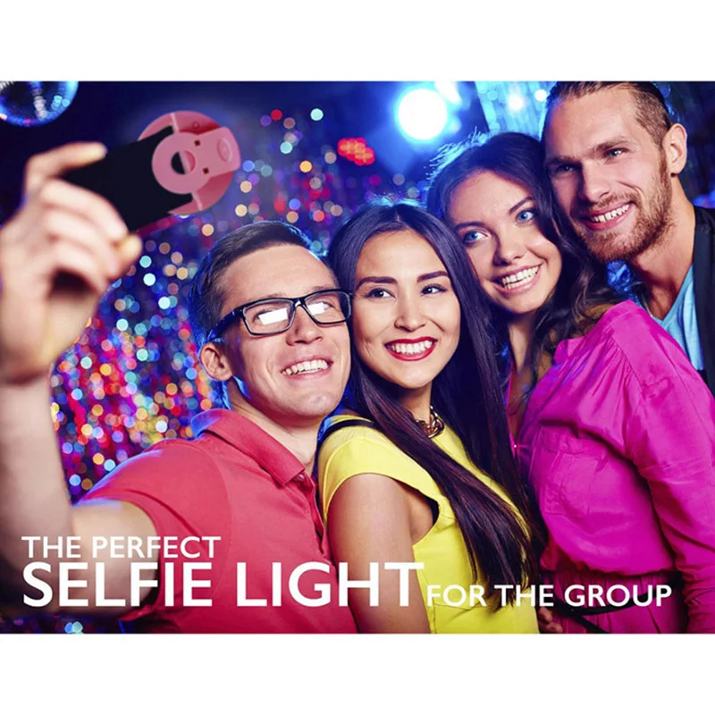 

Portable LED Camera Ring Fill Light Flash for Phone RK12 Rechargeable LED Selfie Light Female Anchor Beauty Eye Selfie Artifact