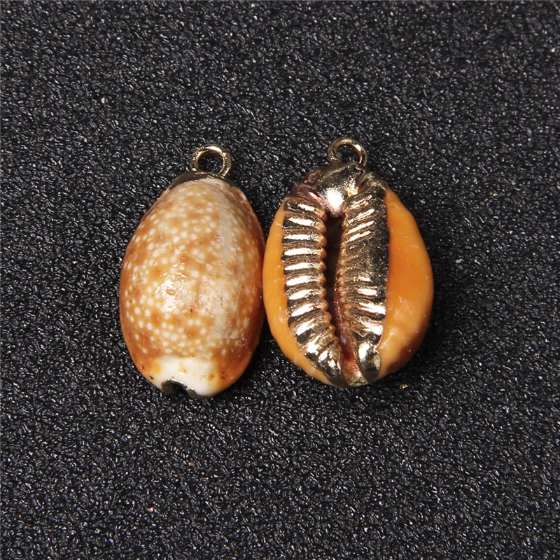 

5pcs/lot DIY Sea Shell Cowire Pendant DIY Charm Beads Beach Jewelry Accessries for Women Men Jewelry Making Bracelet Necklace