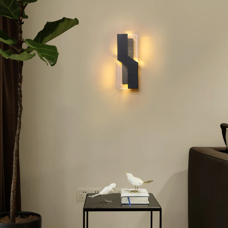 

wall lamp nordic modern wall light wall light up down wall led light arandela para quarto luminaria de parede