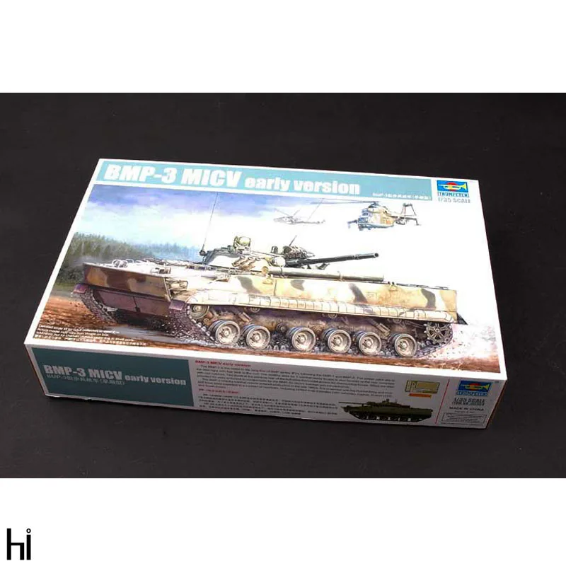 Детская Боевая машина Trumpeter 1/35 00364 BMP-3 MICV ранняя версия пластмассовая Сборная