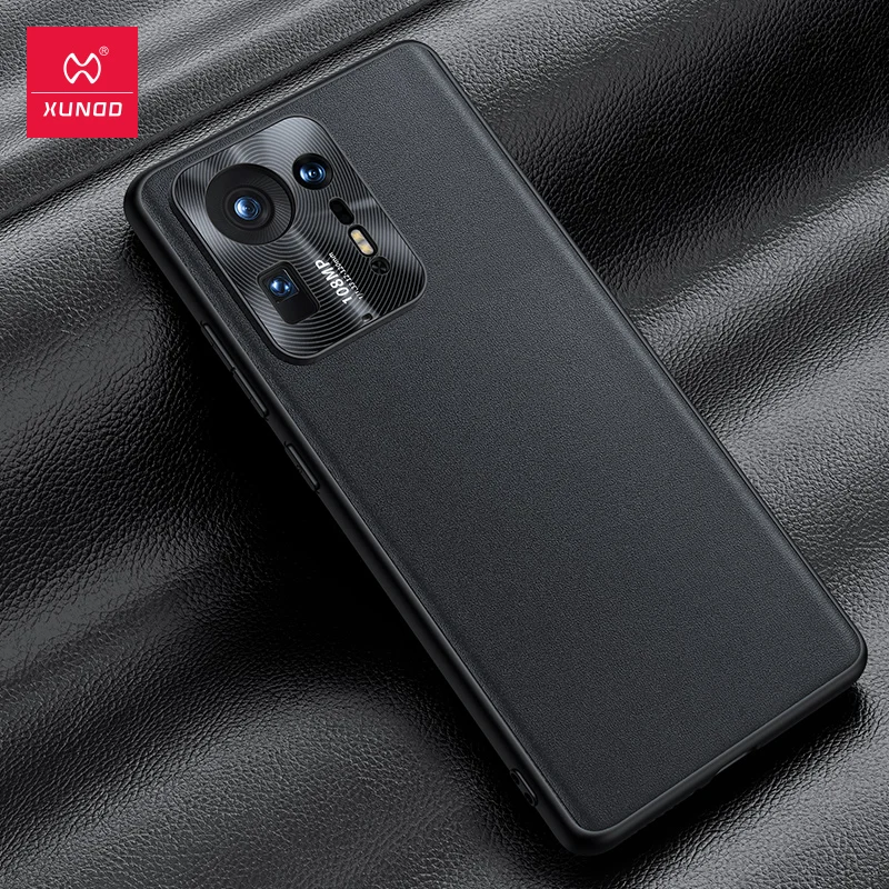 

Чехол для Xiaomi Mi Mix 4, кожаный чехол Xundd Vegan для Xiaomi Mix4, противоударный бампер, чехол для телефона Mix4, чехол