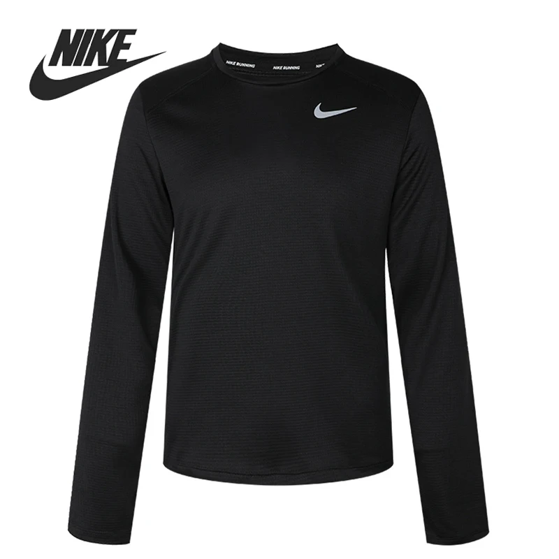 Оригинальные мужские футболки NIKE M NK PACER спортивная одежда с длинным рукавом |