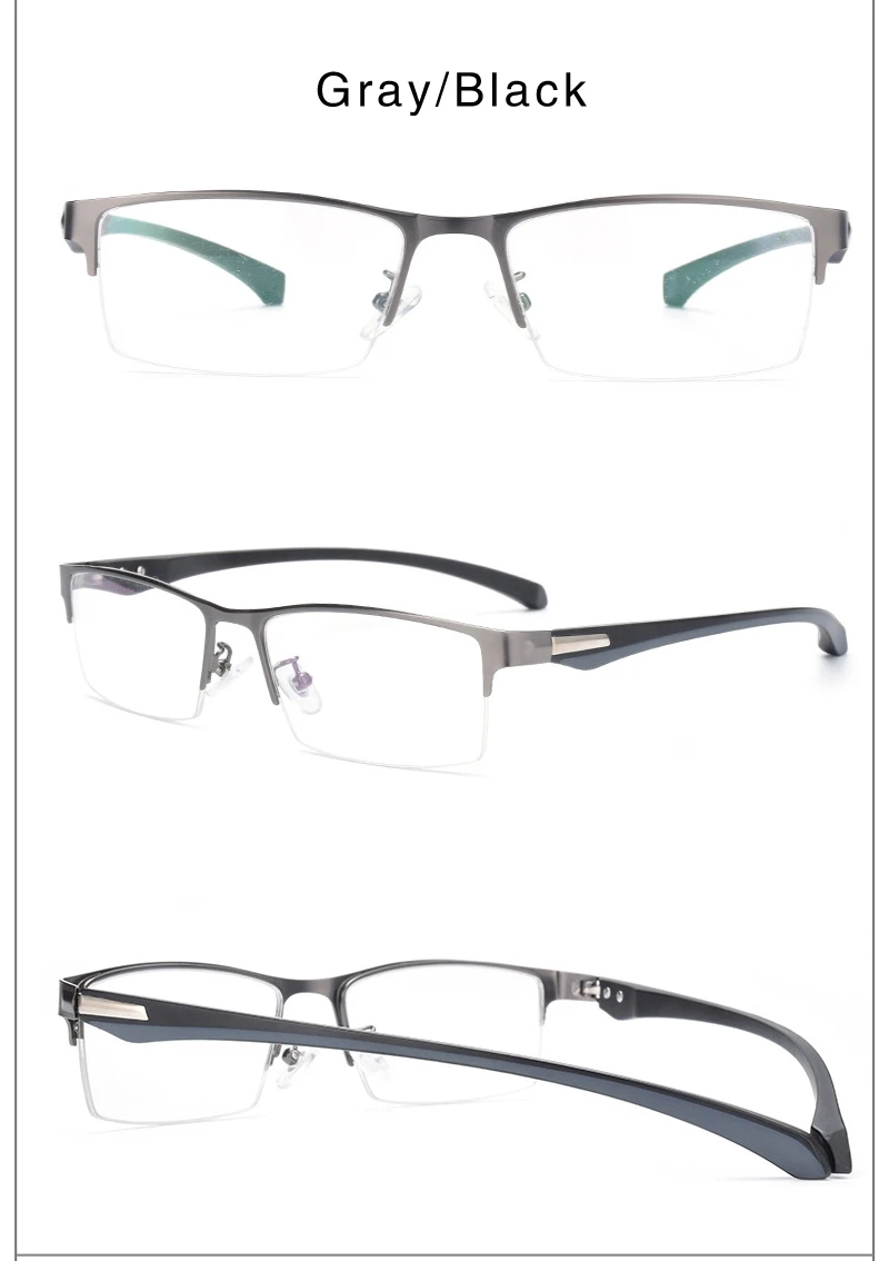 Фотохромные очки оправа для очков прямоугольная с защитой от синего спектра